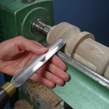 Hand gouge for woodturning